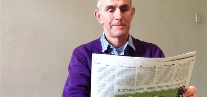 Image of Man over 50 sitting